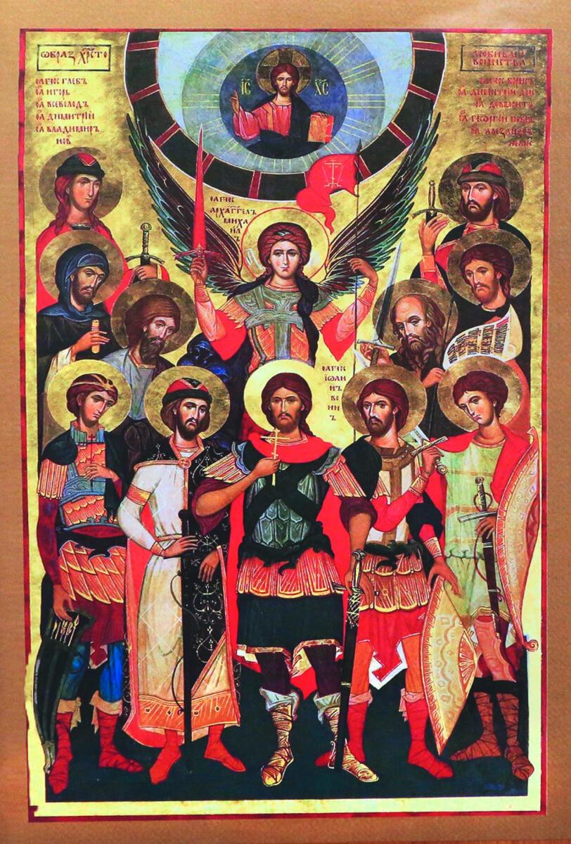 Икона «Христолюбивое воинство» в храме святой мученицы Татианы в городе Кемерово. Фото из открытых источников